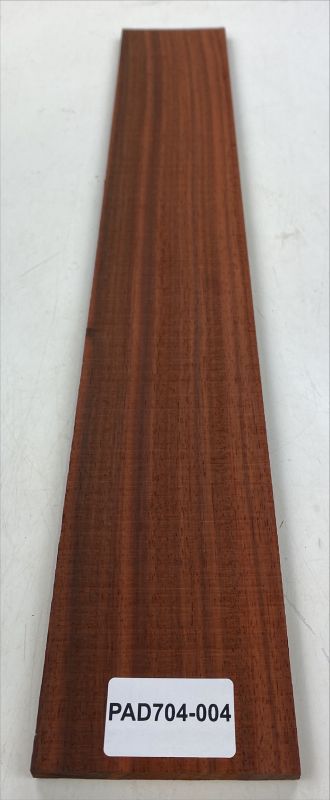 Fretboard Padouk, 720x113x11mm Unique Piece #004